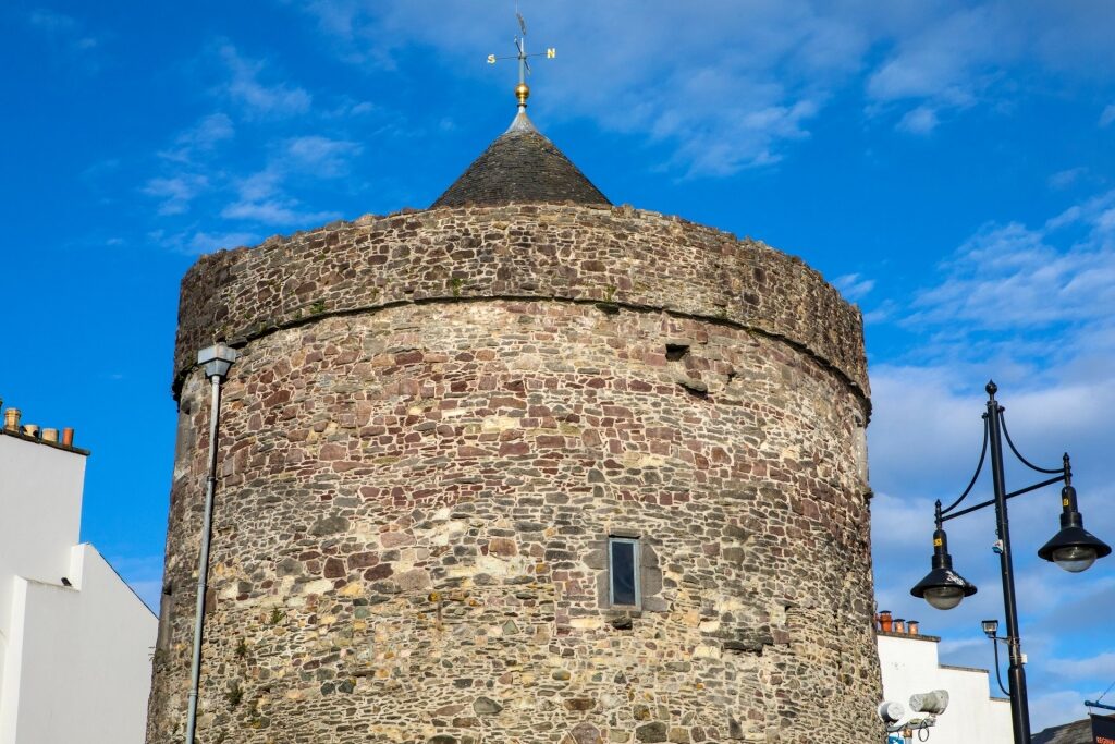 Historical site of Reginald’s Tower