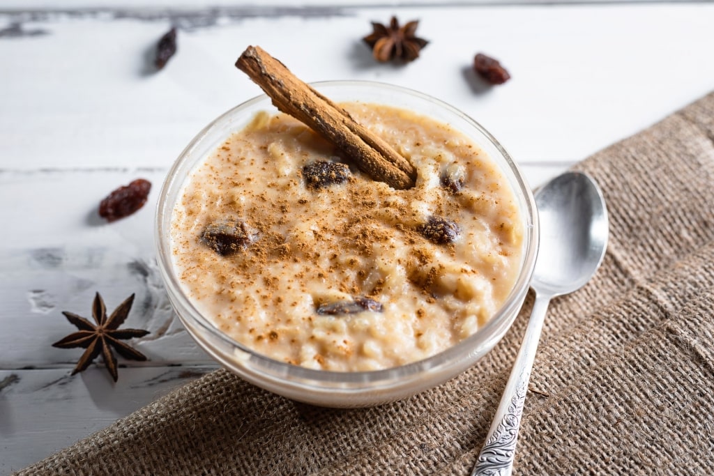 Sweet bowl of Arroz con Leche