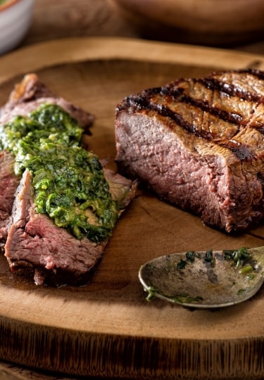 Asado, one of the most popular Uruguayan food