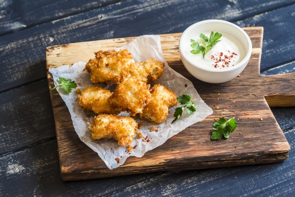 Plate of snacks called miniaturas