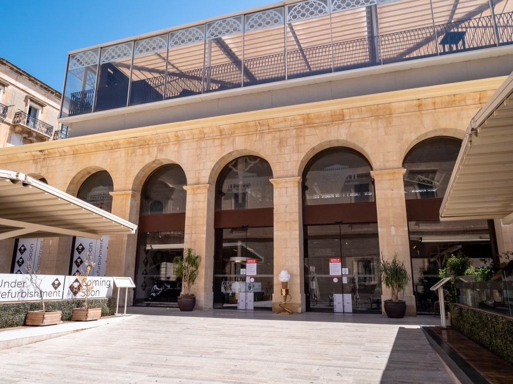 Restaurant along popular Is-Suq Tal-Belt