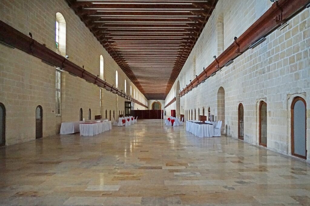 Interior of Sacra Infermeria