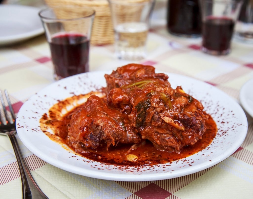 What to eat in Rome - Coda Alla Vaccinara