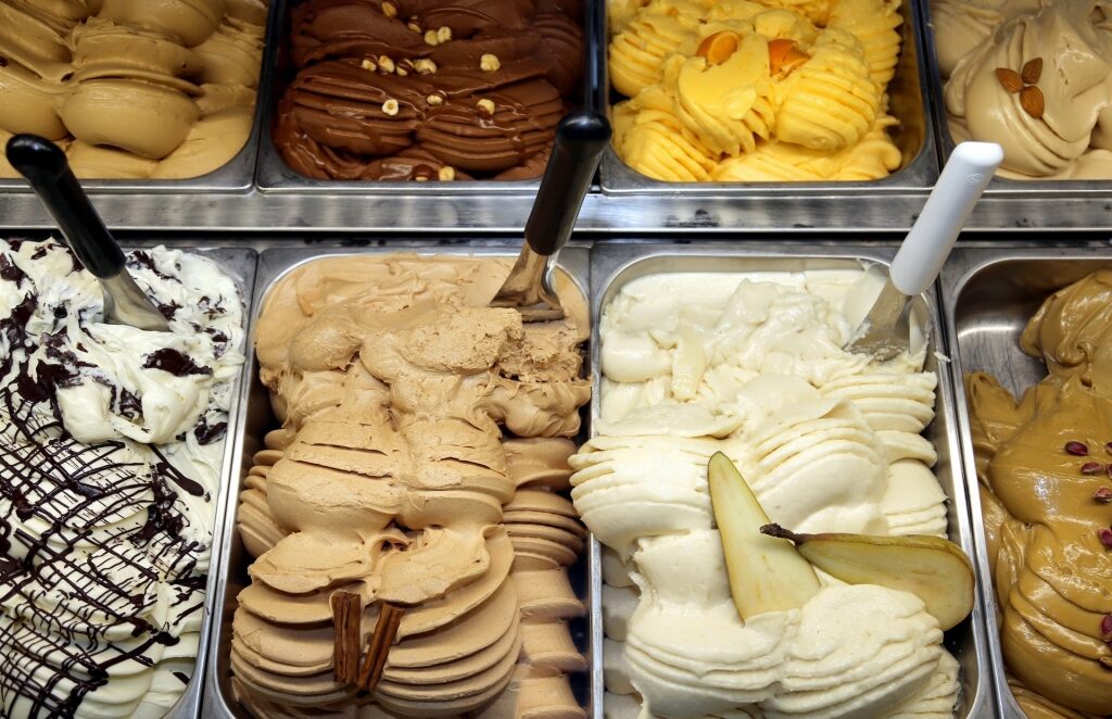 What to eat in Rome - Gelato 