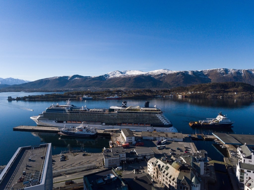 Celebrity Eclipse in Ålesund