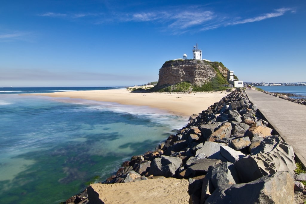 Nobbys Beach, one of the best beaches in Australia