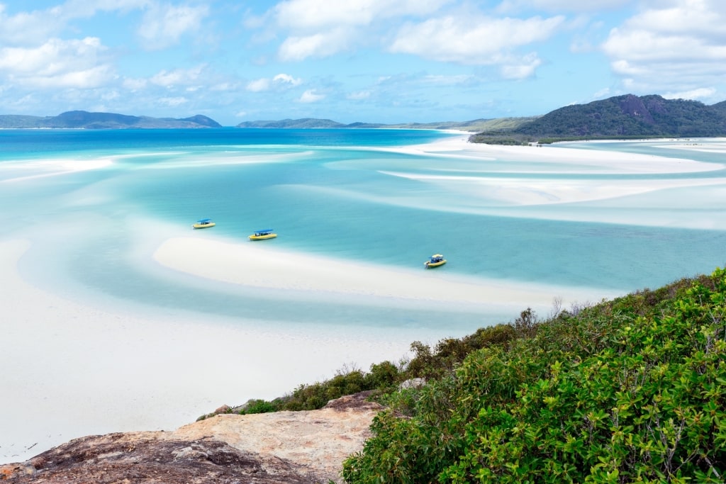 Whitehaven Beach, one of the best beaches in Australia