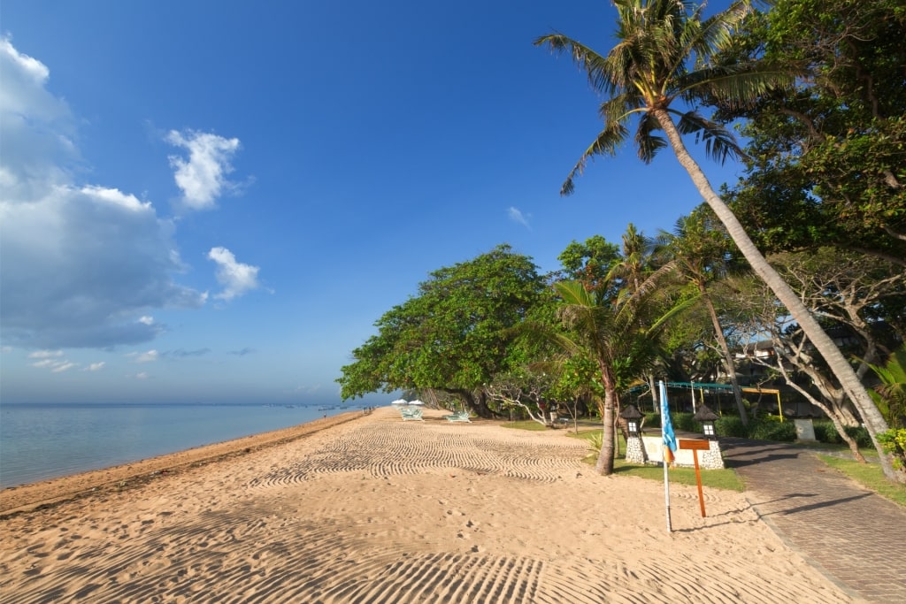 Sanur Beach, one of the best beaches in Bali