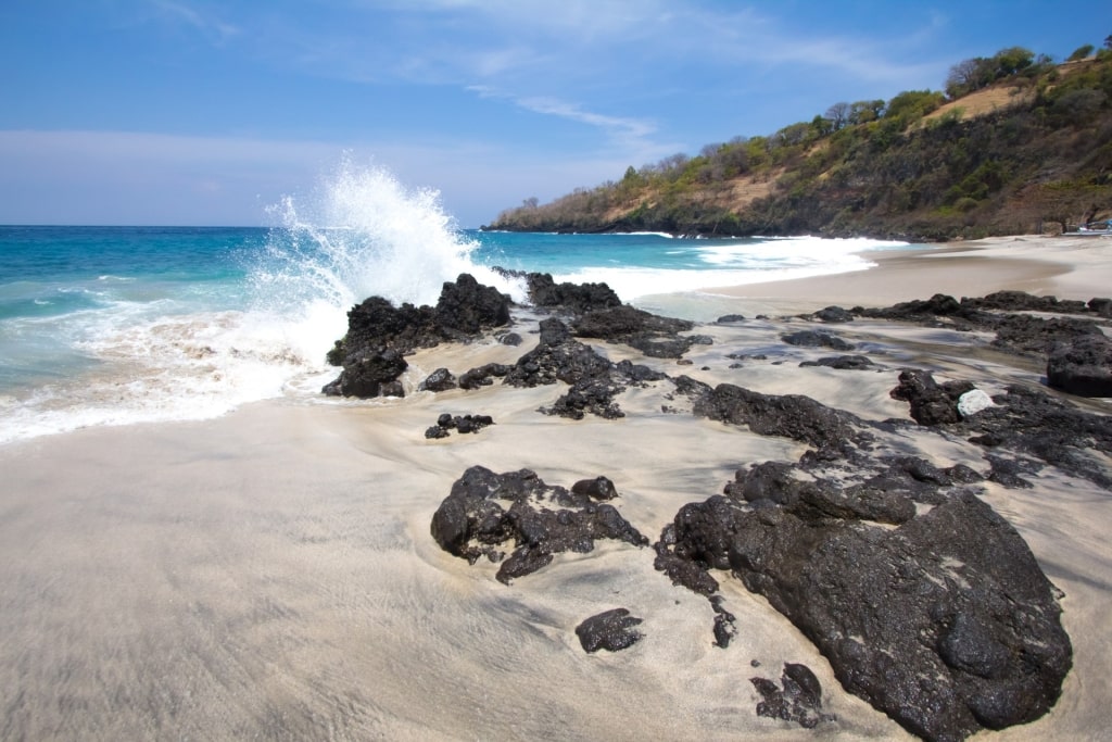 Pasir Putih, one of the best beaches in Bali