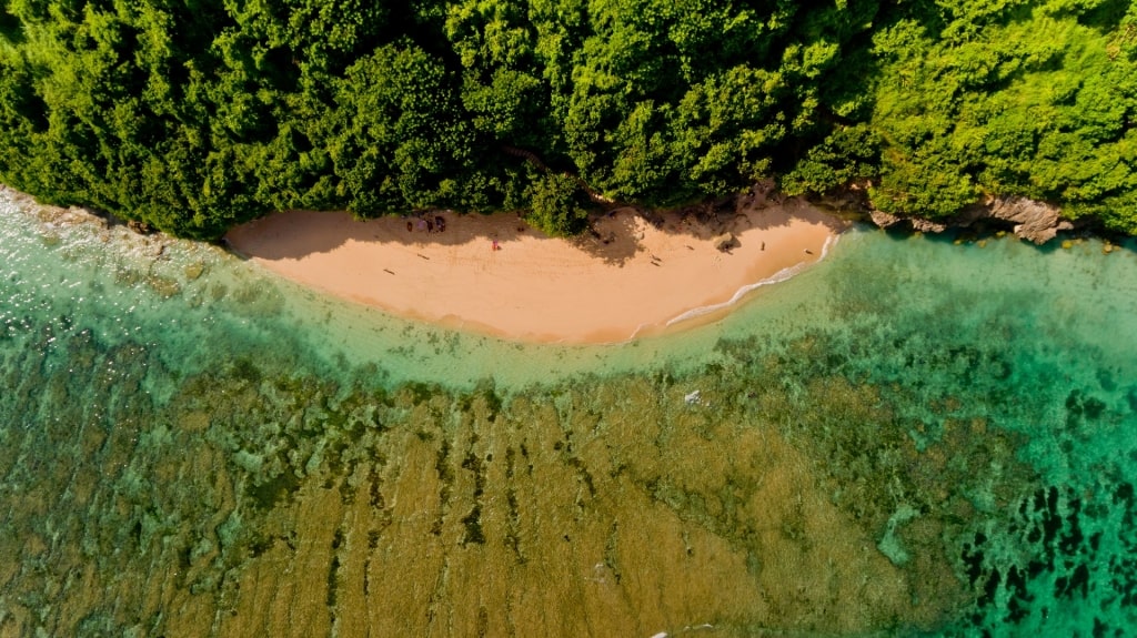 Green Bowl Beach, one of the best beaches in Bali