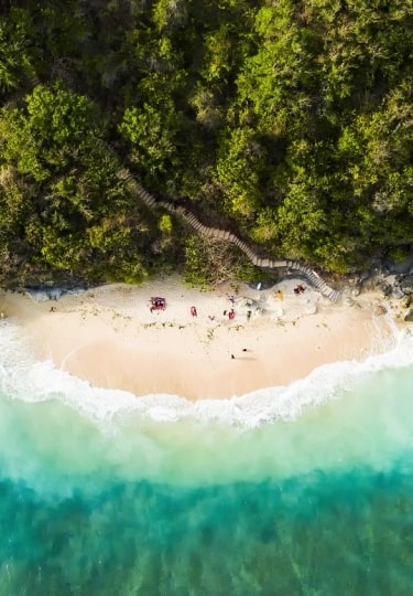 Green Bowl Beach, one of the best beaches in Bali