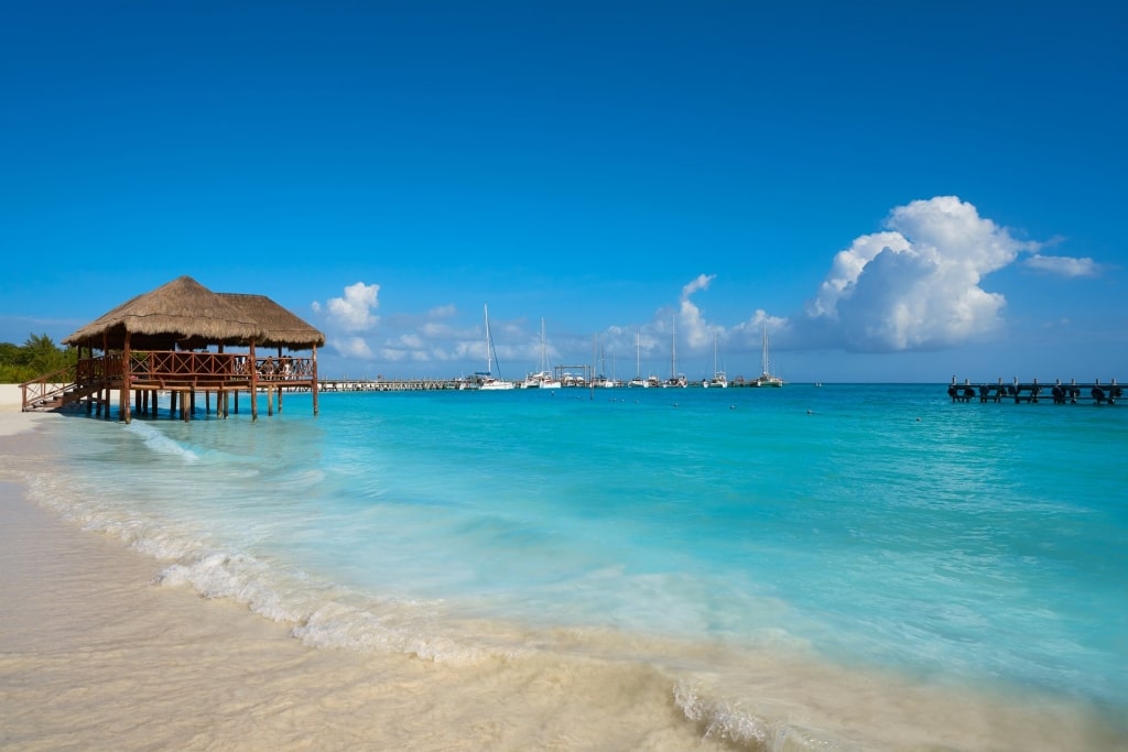 Turquoise waters of Playa Maroma, Riviera Maya 