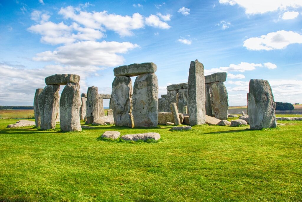 World-renowned Stonehenge, near Portland, Dorset