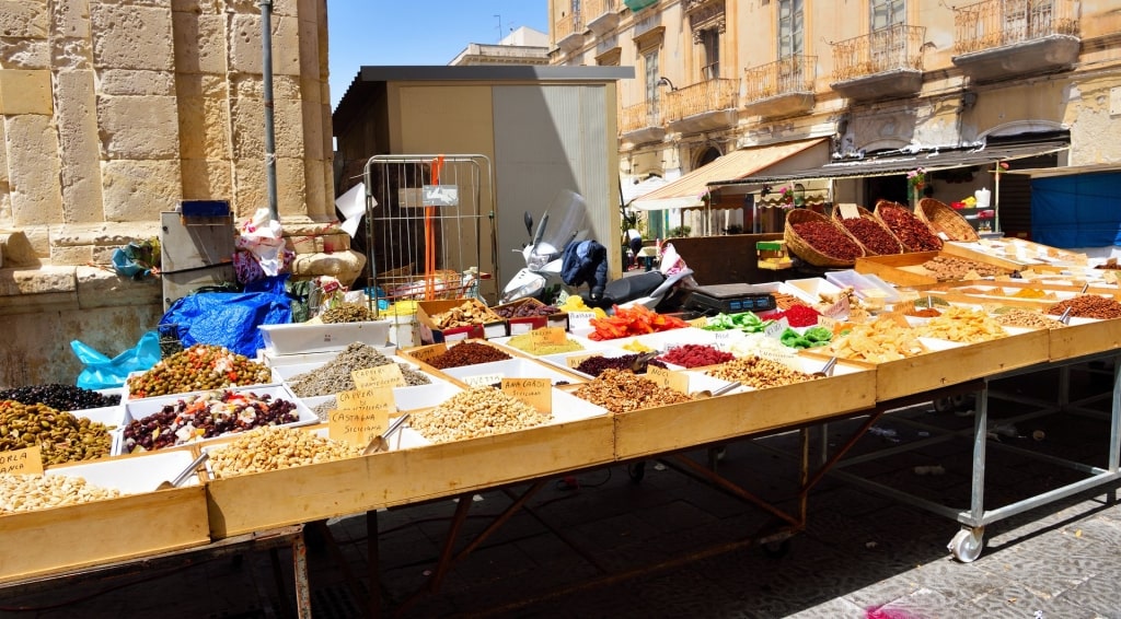 Mercato Ortigia, one of the best markets in Italy