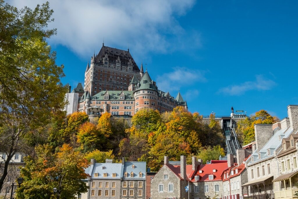 View of Old Québec with Chateau Frontenac