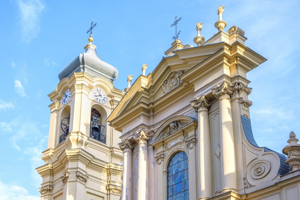 Stunning exterior of Basilica di Santa Margherita d'Antiochia