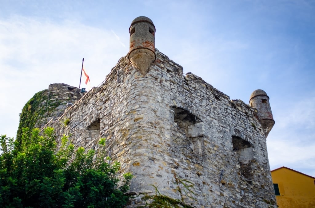 View of the historic Castello di Santa Margherita Ligure