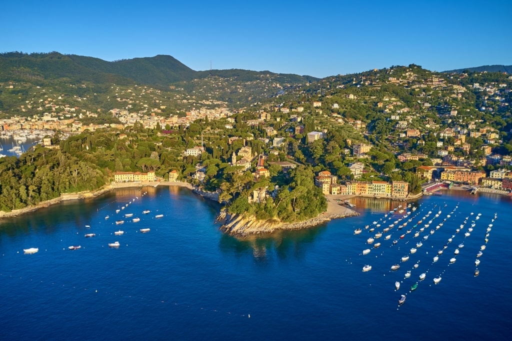 Aerial view of Santa Margherita