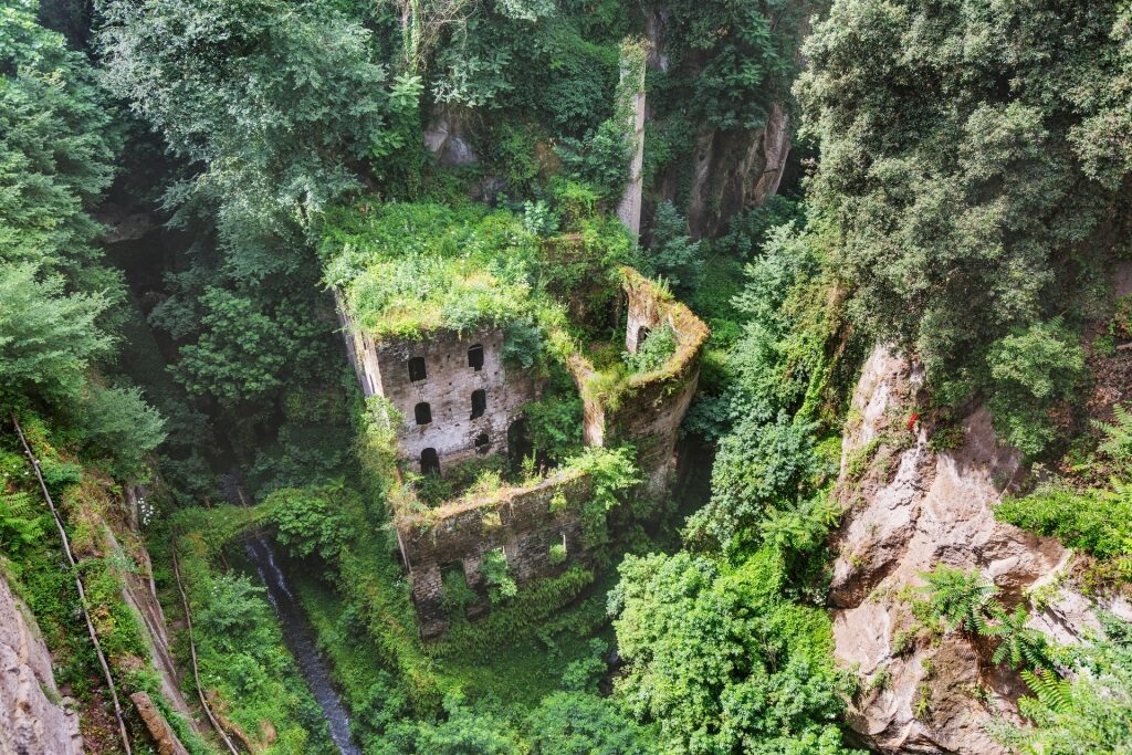 Lush Valley of the Mills in Sorrento Italy