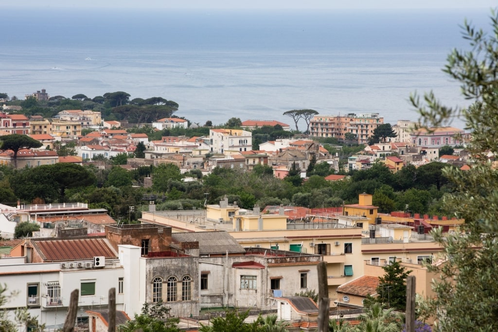 Beautiful view of Sorrento, Italy