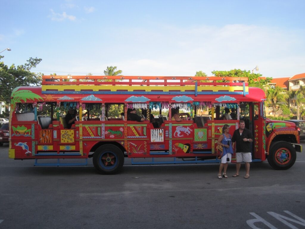 Iconic Kukoo Kunuku Bus in Aruba