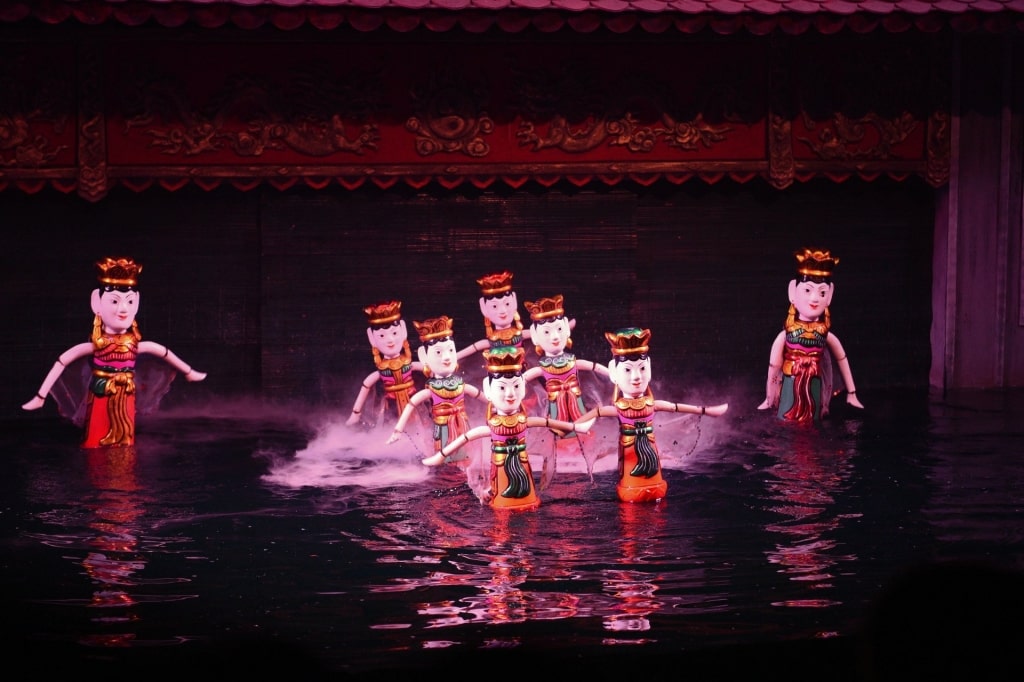 World renowned Thang Long Water Puppet Theater