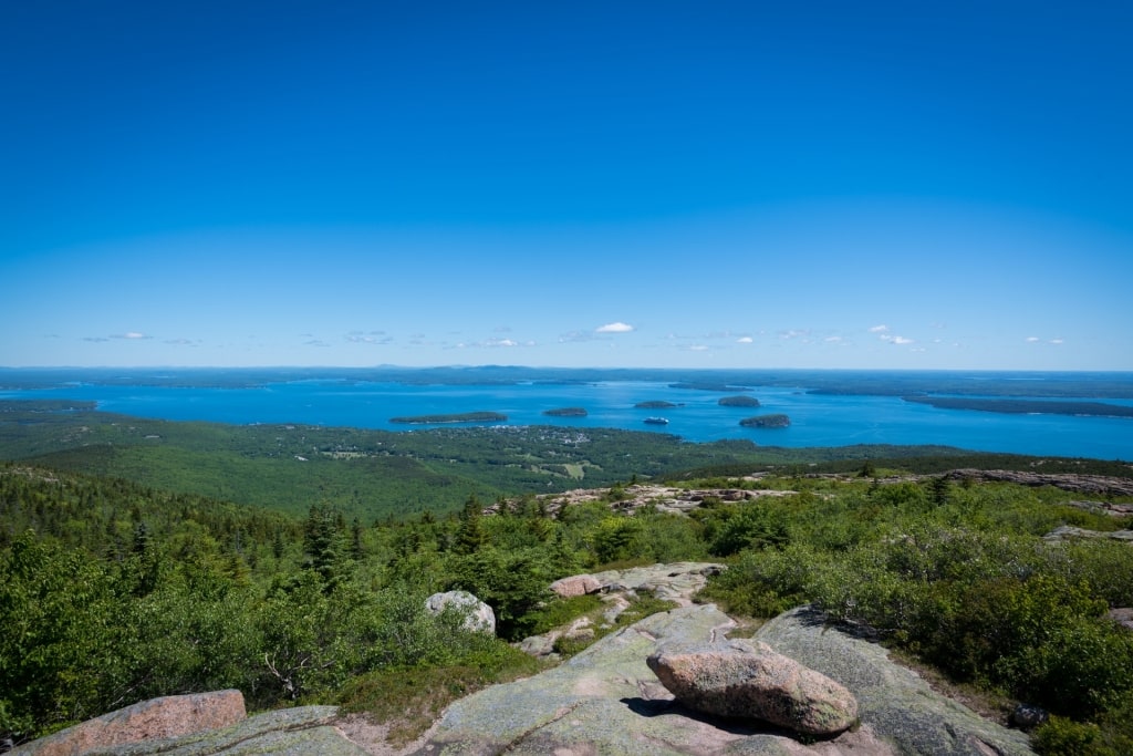 Hike South Ridge Trail, one of the best things to do in Maine with kids