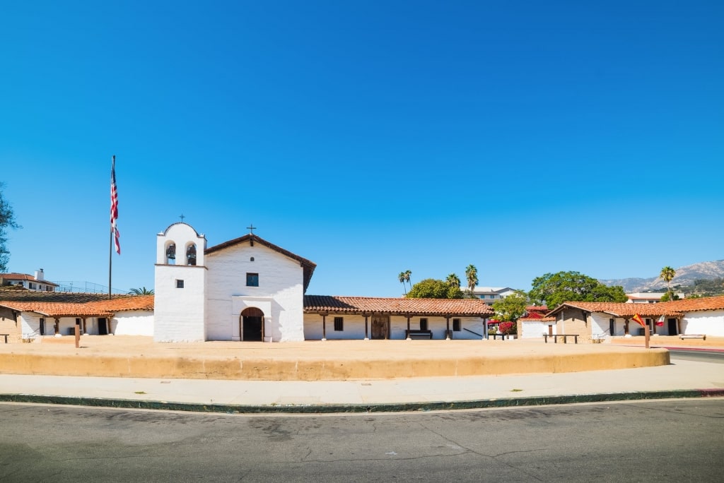 Landscape of El Presidio de Santa Barbara State Historic Park