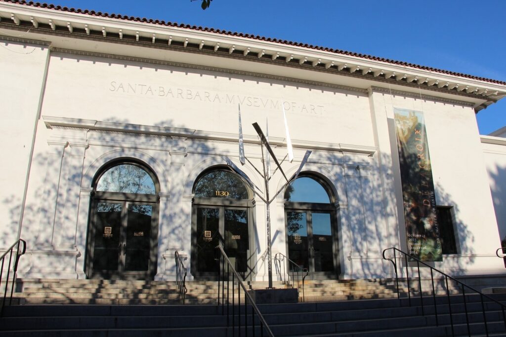 Exterior of Santa Barbara Museum of Art