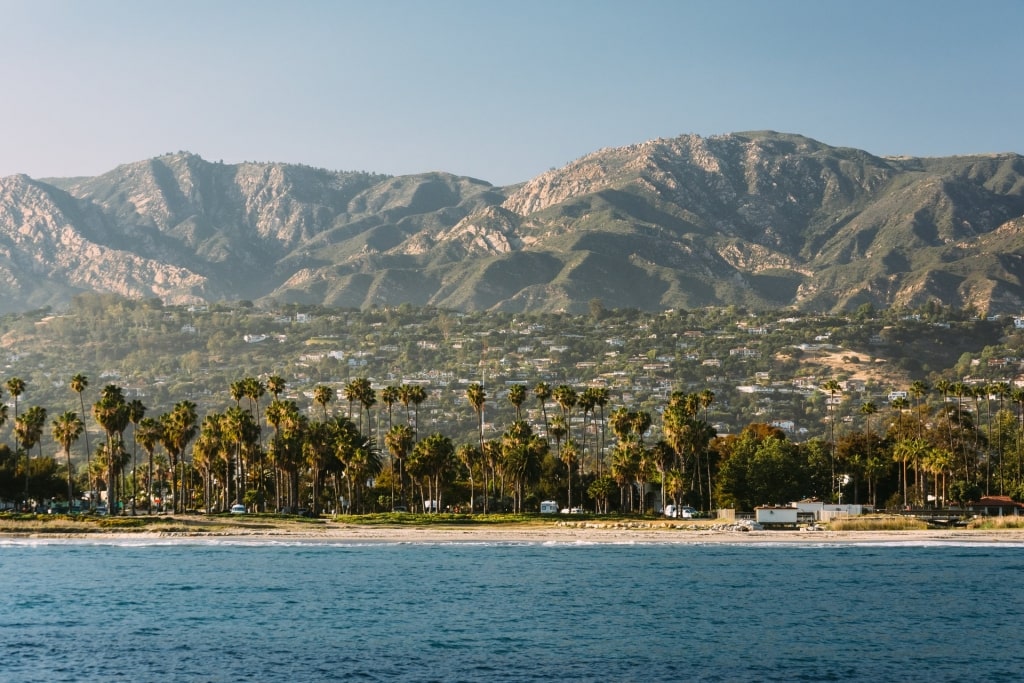 Beautiful landscape of Santa Barbara