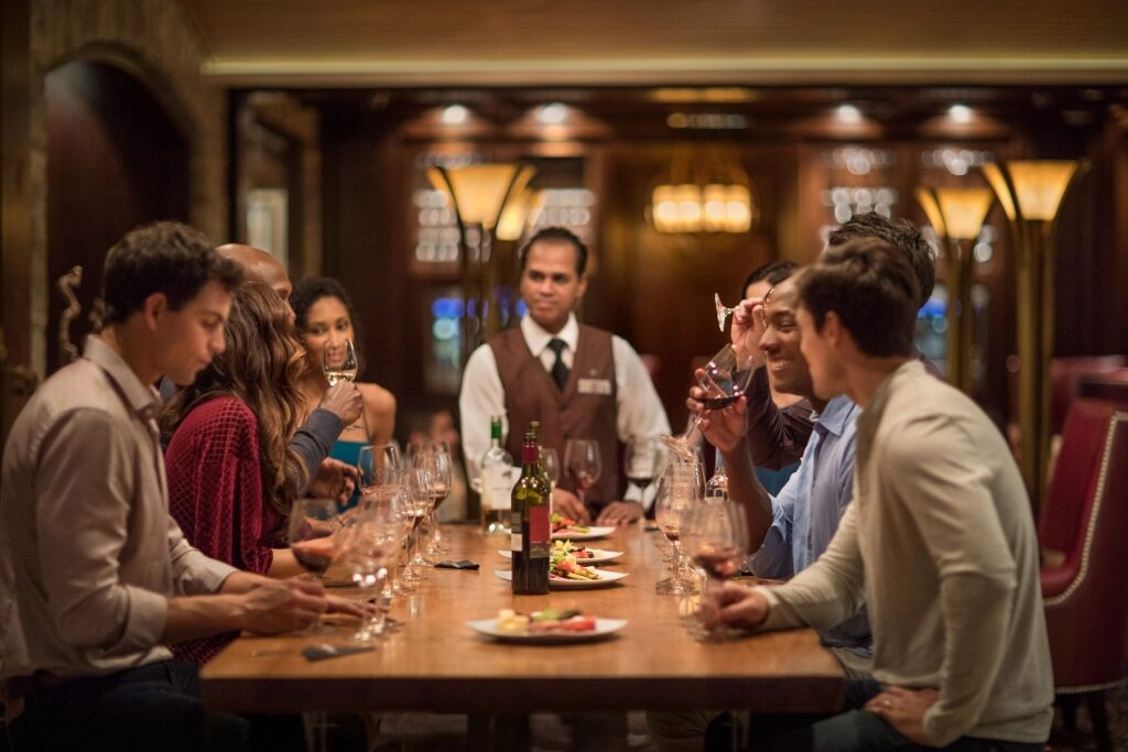 Cellar Masters wine tasting aboard Celebrity Cruises