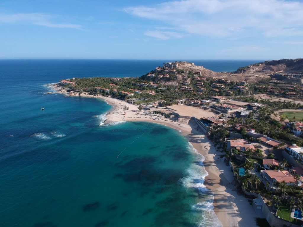 Scenic view of Palmilla Beach