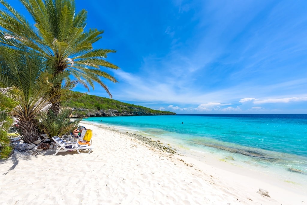 White sands of Cas Abao