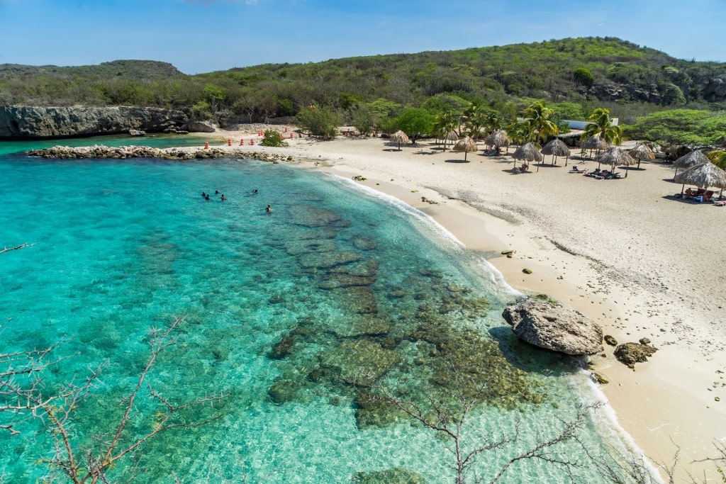 Daaibooi, one of the best beaches in Curacao