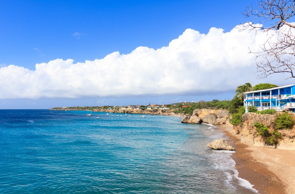 Quiet beach of Playa Forti