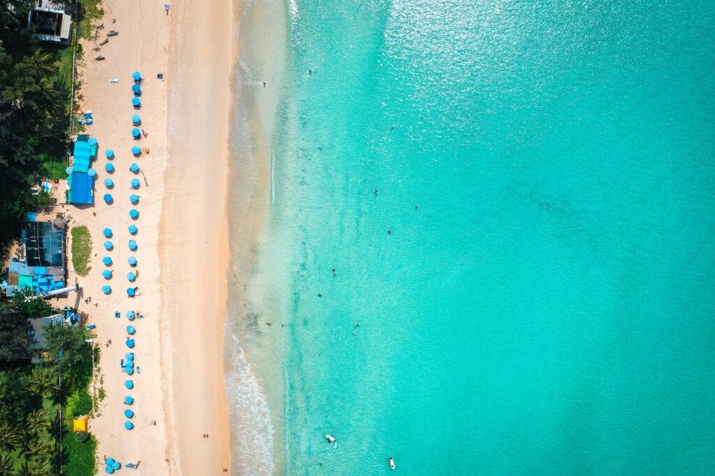Turquoise waters of Kata Beach