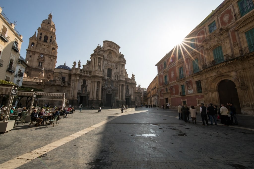 Street view of Murcia