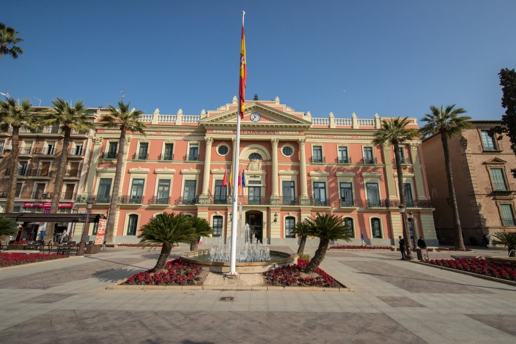 Majestic architecture in Murcia