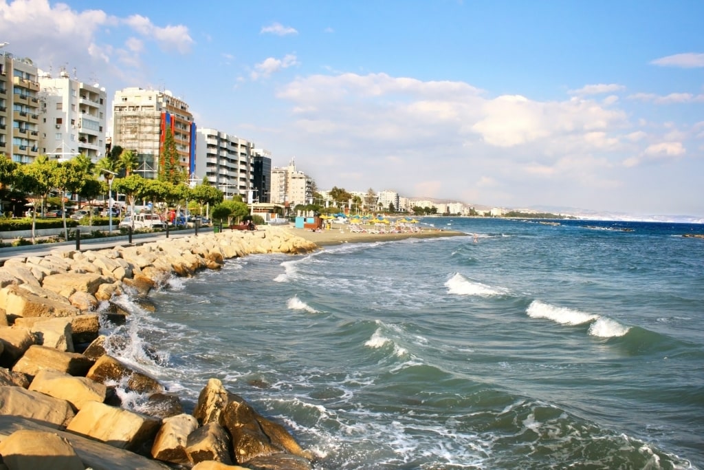 Waterfront of Limassol Cyprus