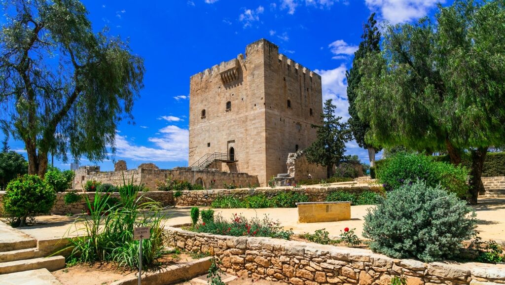 Beautiful site of Kolossi Castle