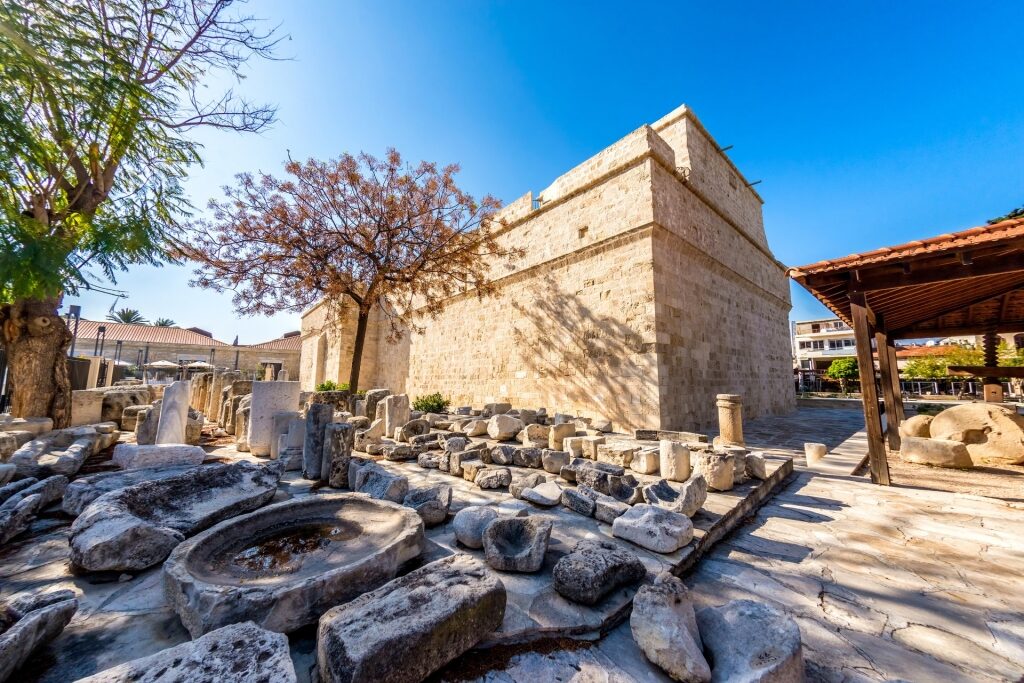 Historic site of the Limassol Castle