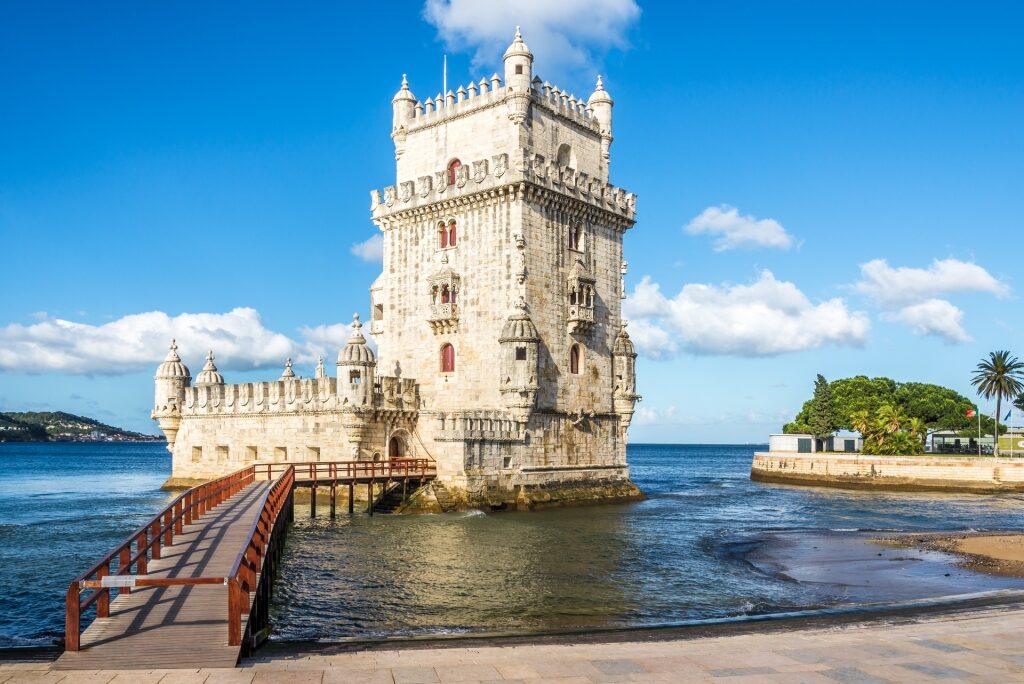 Belém Tower, one of the most beautiful places in Portugal