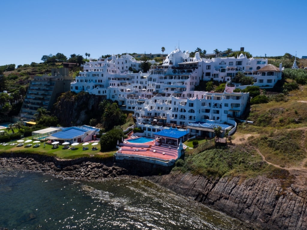 Beautiful Punta del Este landmark of Casapueblo