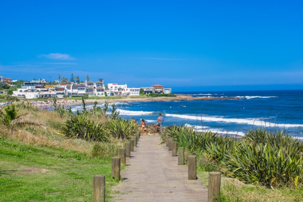 Pathway leading to Playa Brava