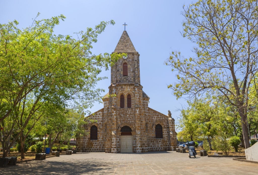 View of the historic Puntarenas Cathedral