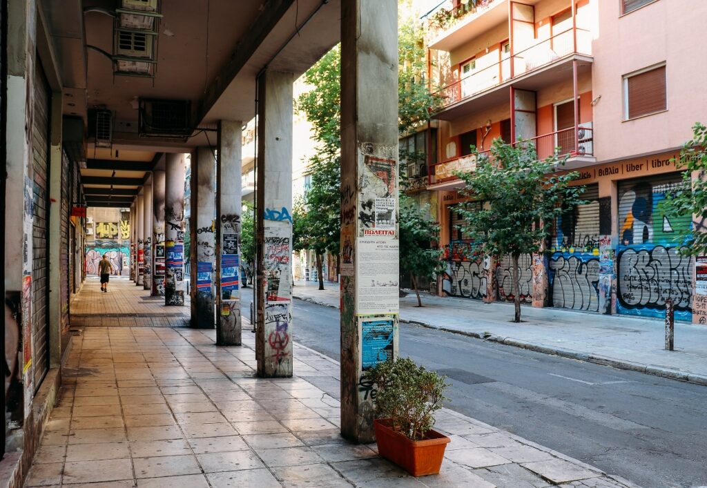 Iconic street of Exarcheia