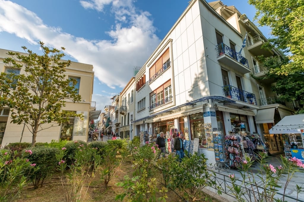 Quaint street of Plaka