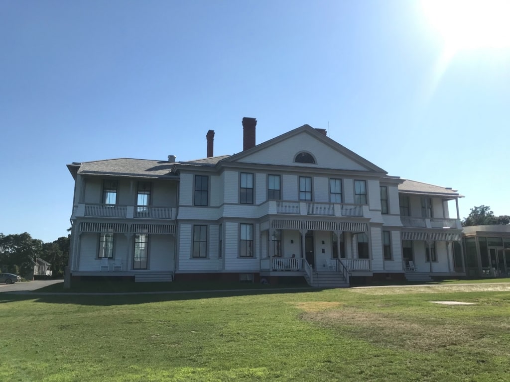 Quaint exterior of Martha's Vineyard Museum