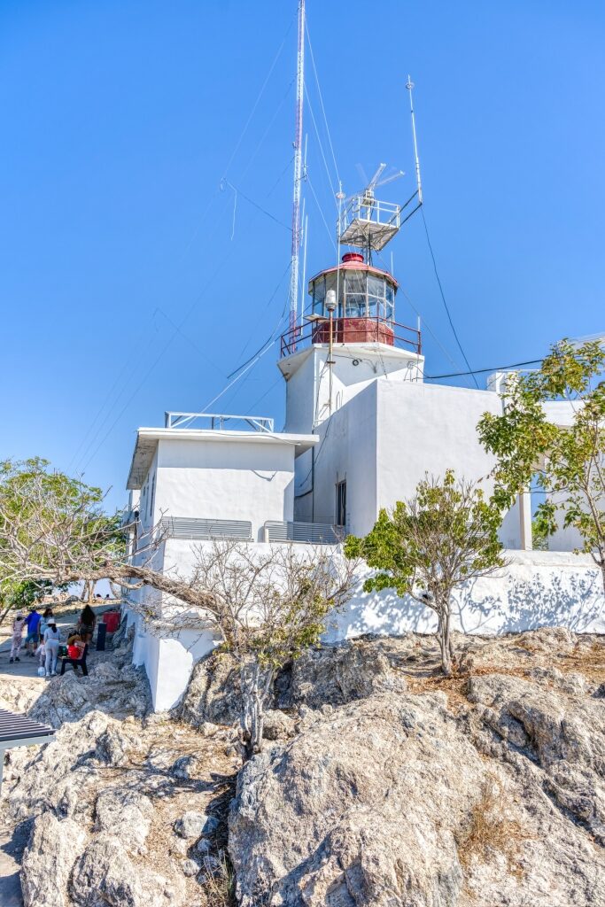 Iconic El Faro Lighthouse in Mazatlan