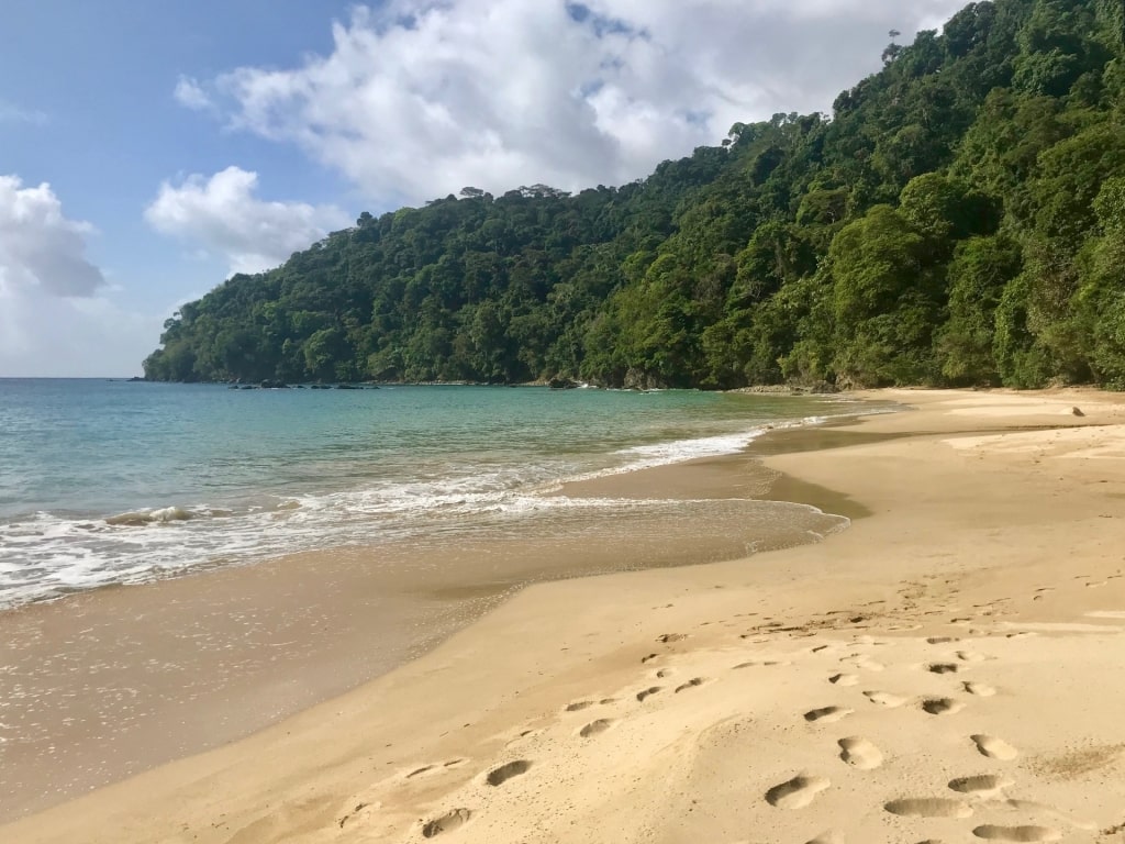 Fine sands of Pirate’s Bay